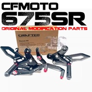 High-Quality Products FOR CFMOTO 675SR Raise The Footrest 675 sr Racing pedals cfmoto Original Modif