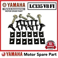 YAMAHA LC135 V8 FI COVER SET SCREW 0 COVERSET BODY SKRU BOLT COMP SHOOT SUIT SHOT LC135V8 LC135FI YA