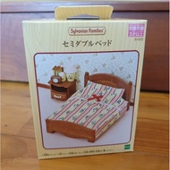 Semi Double Bed Set Sylvanian Families Doll House Accessories