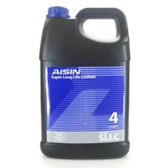 AISIN น้ำยาหล่อเย็นหม้อน้ำ สีฟ้า Blue ผสมพร้อมใช้ AISIN SUPER LONG LIFE COOLANT PRE-MIXED SLLC 4 ลิต