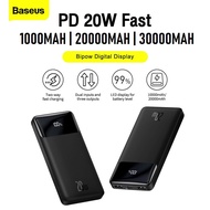 Baseus Bipow 10000mAh 20000mAh 30000mAh 20W Digital Display Power Bank Portable Charger