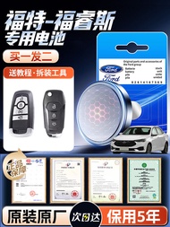 Batteri Ford Fusi Original Car Key Remote Control Button Battery CR2032 3V CR2450 Electronic 1104 แบ