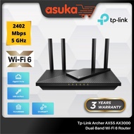 Tp-Link Archer AX55 AX3000 Dual-Band Wi-Fi 6 Router (Support Unifi , Maxis & TIME Fiber)