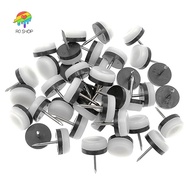 [In stock]-40Pcs Thickened Furniture Glide,-On Nylon Slider Pad Floor Protector for Wooden Leg Feet 