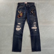 斷捨離 Levi's ORIGINAL 501 08501-0233 DENIM JEANS W28 L32 like 66501-0066 etc... levis lvc big e indigo