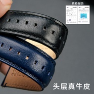 适配化石真皮手表带男FS5061 FS5237 ME3052 3054 22mm快拆