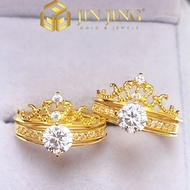 CINCIN BATU CROWN 2IN1 SIZE 8-21 EMAS 916 4g-5g UP