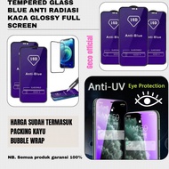 TG Tempered Glass Anti Blue Light OPPO A16 A17 A5 A9 A31 F9 A77 A78 A58 A91 A18 A74