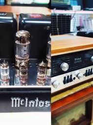 MCINTOSH (音響界的極品組合) 美國原廠原裝正版  McIntosh C22 前級+ MC275後級 擴大機