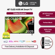 [Online Exclusive] LG OLED AI OLED48B5 48" 4K Smart TV | α8 AI Processor 4K Gen2 | Dolby Vision
