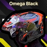 หมวกกันน็อค แว่น2ชั้น Index ID Etron รุ่นใหม่ล่าสุด