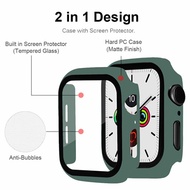 For Apple watch Series 5 3 4 6 SE bumper+Screen Protector Apple Watch Case 44mm 40mm iWatch 42mm 38m