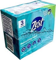 Zest (3 Pack) Aqua 4 oz. 3 Bar ct :: 9 Bars Total