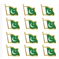 Pakistan national flag crystal drop adhesive badge brooch, flags of various countries around the wor