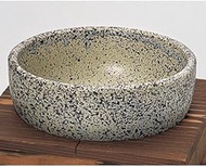 Korean Tableware Deep Stone Grain Bibimbap (Large) + Pot Set [Bibimbap 7.1 x 3.1 inches (18 x 8 cm),