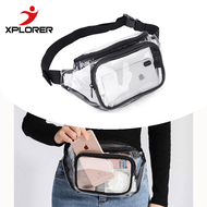 Water-Resistant Waist Bag Ins Trend Belt Bag Transparent PVC Waist Pack