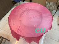 Disposable Plastic 70 x 70 Table Cloth (RED / WHITE) Wrapping Table / Party / Clean / Function / Gat