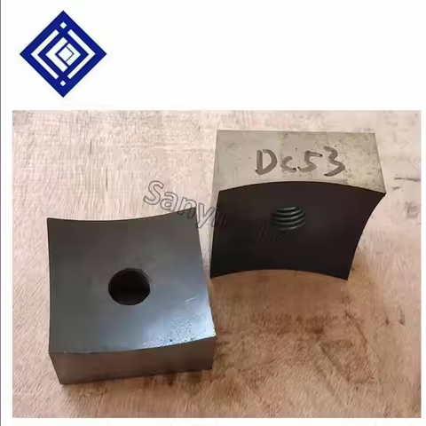 10pcs /lots 30x30x20/35x35x22/40x40x25 Single Shaft Shredder Blade Wood Metal Rubber Tire Shredder C