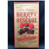 Whittaker’s Berry & Biscuit 250g