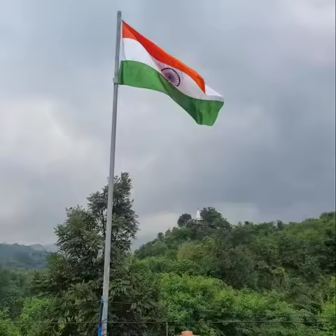 Indian National Flag 90x150 Cm for India National Day Celebration