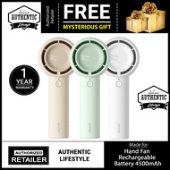 JisuLife FA42-1 Handheld Hand Fan Life5 FA42-1 4500maH 5 Gear Turbo Wind