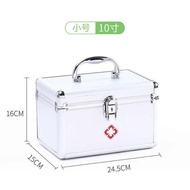 Aluminum Alloy Medical Box Enterprise First Aid Box Family Medicine Storage Box Home Visit First Aid