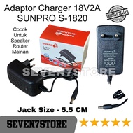 SUNPRO 18V 2A AC 100-240V Universal Switching Power Adapter