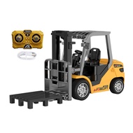 Rc Forklift with Interchangeable Attachments Forklift Truck with Hook Mini Remote Control Forklift T