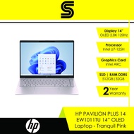HP PAVILION PLUS 14 EW1011TU Laptop - Tranquil Pink (14" 2.8K OLED/120Hz/U7-155H/Intel ARC/512GB SSD