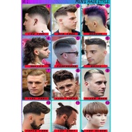 Poster Pangkas Rambut Terbaru / Poster Barbershop / Poster Rambut Anak