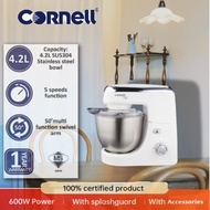 Cornell 5 Speeds 4.2L Baker Serie Heavy Duty Stand Mixer Stainless Steel SUS204