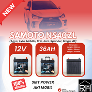 Aki Mobil NS40ZL 12 Volt 36AH Baterai Kering (Agya, Ayla, Mobilio, Brio, Jazz, Xpander, Ertiga, dll)