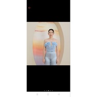 FARA CLOTHING BLOSSOM ROSE TUBE PR3L0V3D PARTY KEMBEN/ LIGHTbiru PARTY BUSTIER/ LIGHTbiru PARTY CORS