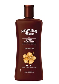 HAWAIIAN Tropic Dark Tanning Oil Original 240ml. ฮาวายเอียน ทรอพพิค ด๊าก แทนนิ่ง ออย ออริจินอล ออยล์