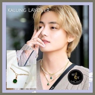 ஐ ✷ ㍿ Kim TAEHYUNG BTS Bangtan LAYOVER Necklace free PC
