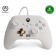 PowerA Enhanced Wired Controller for Xbox Series X|S, Xbox One, Windows 10/11, White - Mist (Officially Licensed)