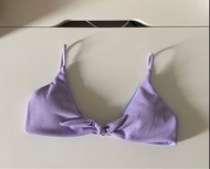 SHEIN purple tie bikini
