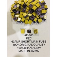 AF-F60 PEC JAPAN SHORT MAIN FUSE 60AMP FOR USE ON: UNIVERSAL VEHICLE