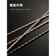 304 Stainless Steel Long Bar Spoon BarSpoon Mixing Spoon Water Drop Fine Thread Bar Spoon Bar Cockta