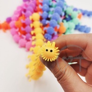 [Wholesale Price] New Style Creative New Strange Tricky Soft Rubber Caterpillar Lalale Children's De