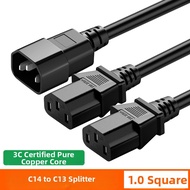 RuiFu | Splitter Power Cable 1 to 2 C14 to C13 10A