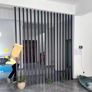 WPC Timber Tube Holder Stopper Divider Partition Plate Click WPC Wall Flutted Wallpanel Wallpaper