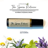 The Sprain Reliever | All Natural 10 ML Roller Ointment for Sprain Strain Ankle Pain Wrist Pain