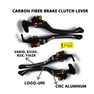 HONDA RS150 RSX WINNER X  VARIO150 VARIO 160 YAMAHA Y15ZR Y16ZR CRG UNI CARBON BRAKE CLUTCH LEVER