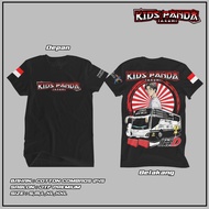 KATUN BUS KIDS PANDA X TAKUMI INITIAL D VOL.1 T-SHIRT - PESONA BUSMNIA T-SHIRT - BUS BASURI T-SHIRT 