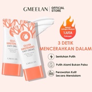 GMEELAN EXFOLIATING WHITENING GEL gmeelan lazy cream gluta whitening skincare wajah exfoliasi peelin