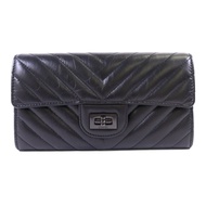 CHANEL 牛皮皮革2.55 Bifold Wallet長錢包