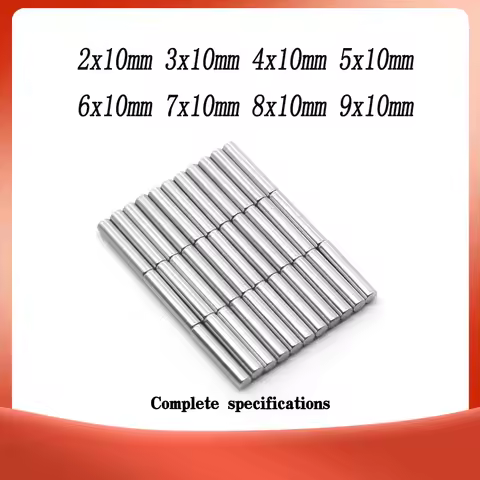 2x10MM Mini Small Round Magnet 3x10 Neodymium Powerful Magnets Disc 4x10 Permanent NdFeB Strong Magn