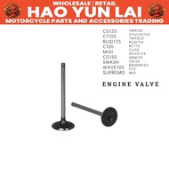 ENGINE VALVE Motorcycle Engine valve High Quality parts motorcycle parts accessories