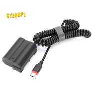 EN-EL15 Dummy Battery DC Power AC Adapter for Nikon D7000 D7100 D7200 D750 D800E D810A Z5 Z6 Z7 II C